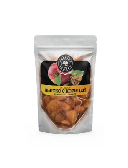 ДОЛЬКИ ЯБЛОК СУШЕНЫЕ С КОРИЦЕЙ