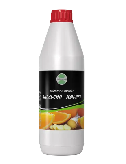 Апельсин-имбирь напиток концентрированный 1кг
