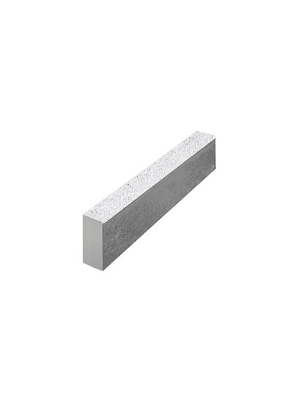 Бордюр 1000*200*80мм - Стоунмикс Белый с неполным прокрасом