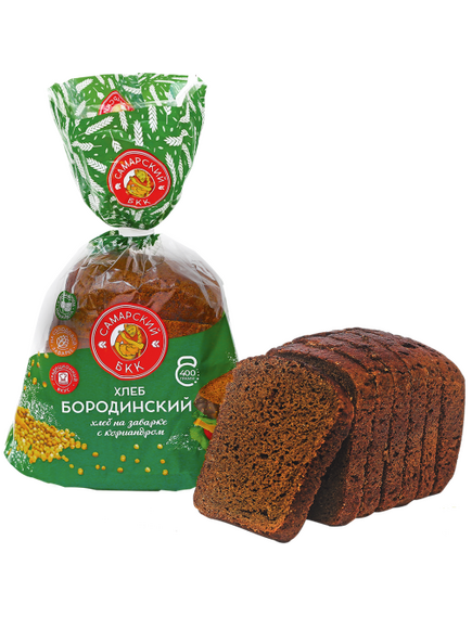Хлеб "Бородинский" особый в нарезке