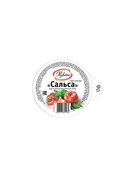 Соус Сальса 35 гр, ГОСТ-31755-2012
