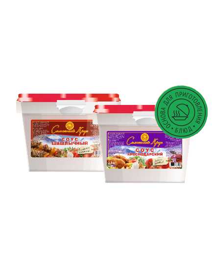 СОУС ТОМАТНЫЙ ТУ "КРАСНОДАРСКИЙ" СОЛНЕЧНЫЙ КРУГ 2,3 л
