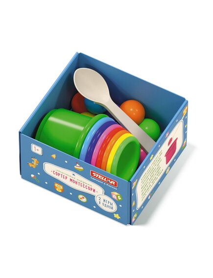 Логическая игрушка "Сортер Монтессори"
