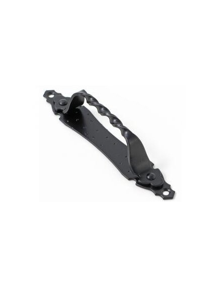 Ручка дверная под старину "Декор 1" РС80-SL черный матовый