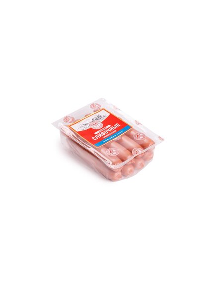 Сосиски Сливочные оригинальные пачка