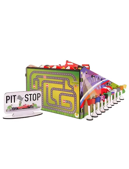 Конструкторский набор - гоночный трек с флажками