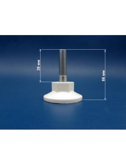 Регулируемая опора ножка с резьбой М10