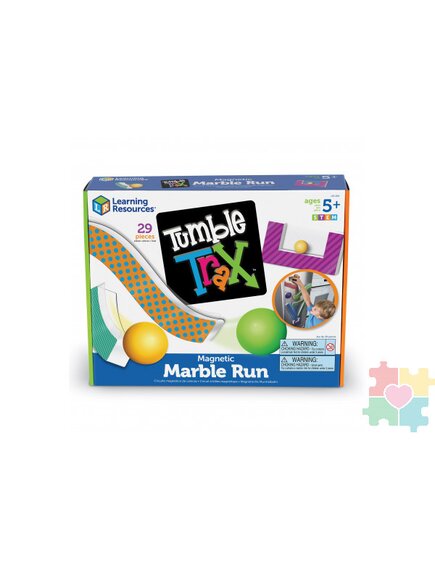 Магнитный конструктор "Дорожка для шариков марблс"