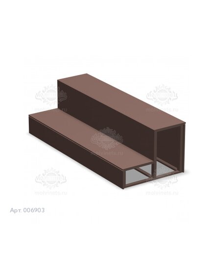 Фигура для скейт-парка "Тумба двухъярусная"