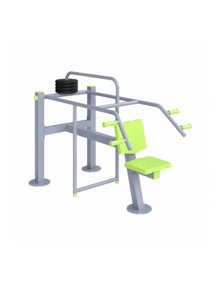 Силовой тренажер Жим от груди RCF-0102 уличный