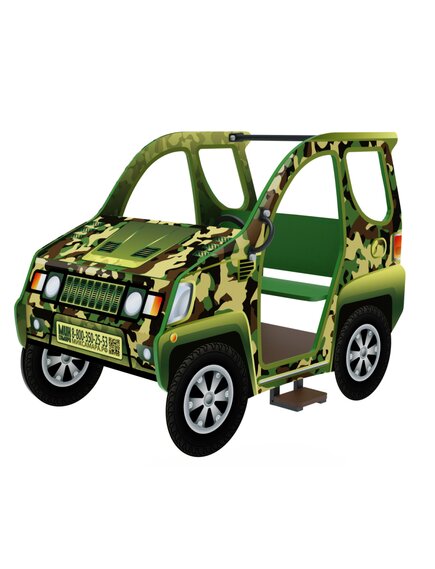 Джип двухместный комуфляж