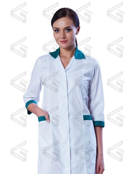 Халат медицинский "Стандарт-плюс" женский