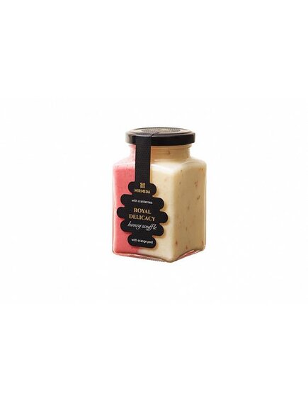 Медовое суфле с клюквой/с апельсиновой цедрой