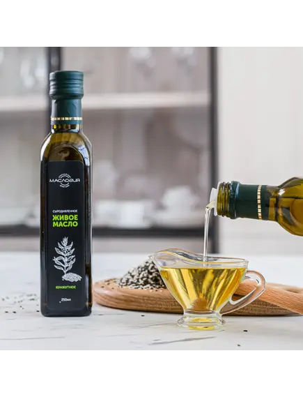 Масло кунжутное МАСЛОГИЯ нерафинированное холодного отжима