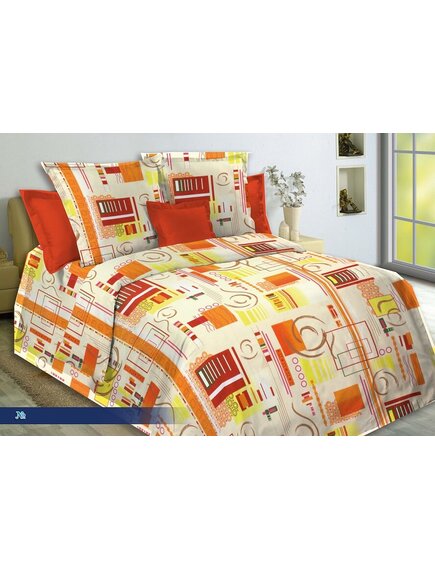 Комплект постельного белья 1,5 сп. бязь б/з, о/м С