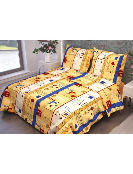 Комплект постельного белья 1,5 сп. бязь б/з, о/м Г