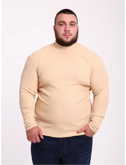 Водолазка мужская GRANDNESS бежевая