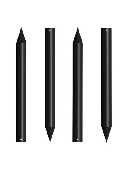 Бурозабивная винтовая свая 530