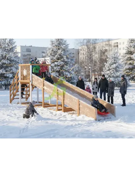 Зимняя горка"IGRAGRAD SNOW FOX"