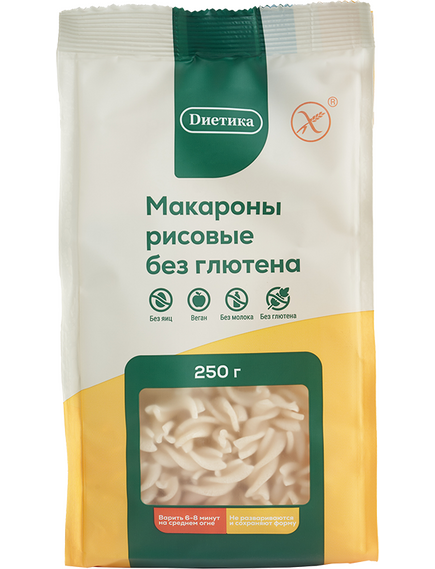 Рисовые макароны Спираль