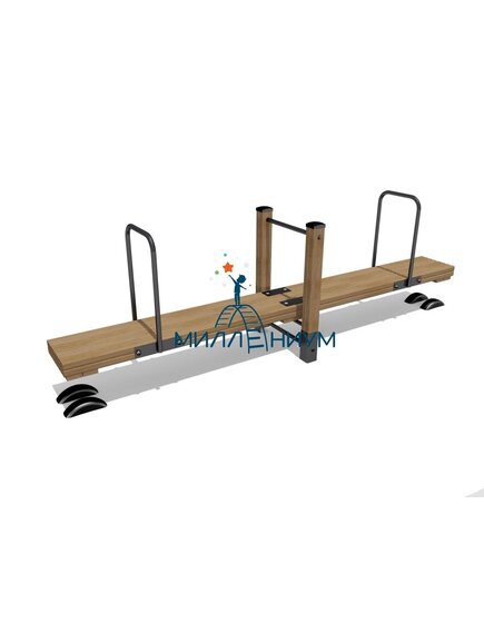 Качели-балансир для катания стоя
