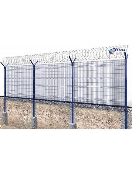 Заборы из сварной сетки