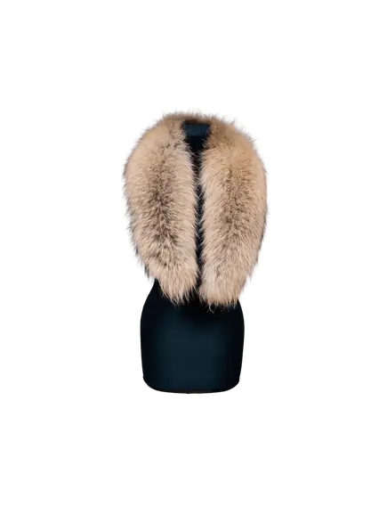 Воротник из енота натуральный