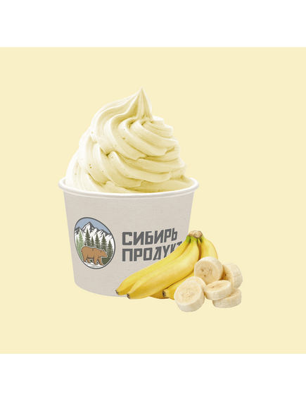 Сухая смесь для мороженого Банан