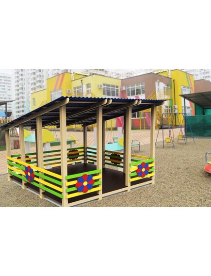 Веранда ЭКО СТИЛЬ "Ф" мини