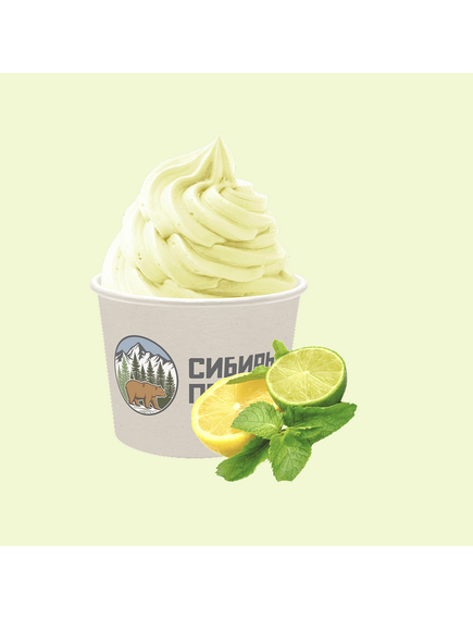 Сухая смесь для мороженого Лимон-лайм