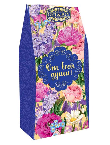 Чай От всей души, картонная пачка