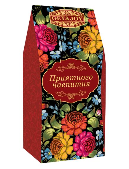 Чай Приятного чаепития - красная, картонная пачка