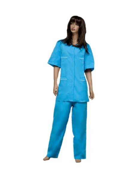 Костюм медицинский женский голубой