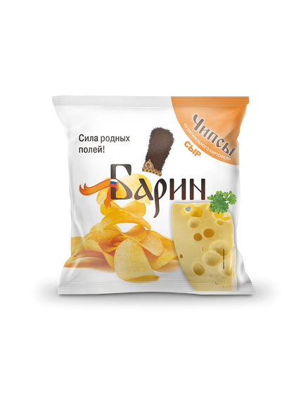 Чипсы «БАРИН» со вкусом Сыр