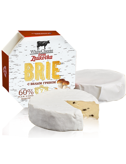 Сыр Бри (BRIE) с белым грибом