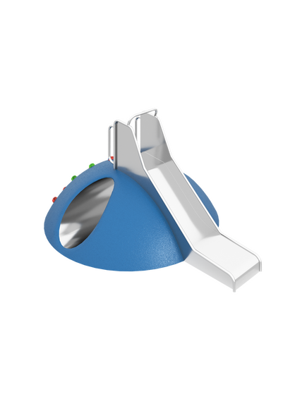 Кочка с тоннелем, горкой и зацепами RГЛГГП-43