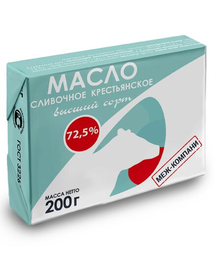 Крестьянское сливочное масло