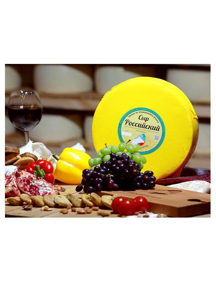 Продукт белковый - жировой Российский сыр