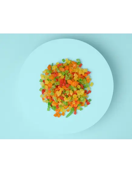 Ананас цукаты «Кубики микс» 3-5 мм, 10 кг