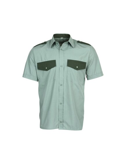 Сорочка охранника короткий рукав, цвет - оливковый