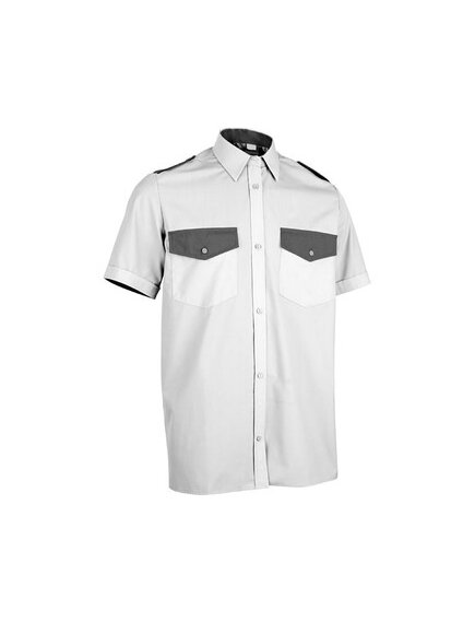 Сорочка охранника белая короткий рукав