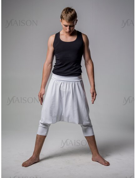 Брюки для контемпа на широком поясе