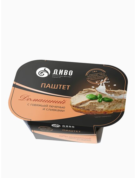 Паштет "Домашний" с говяжьей печенью и сливками