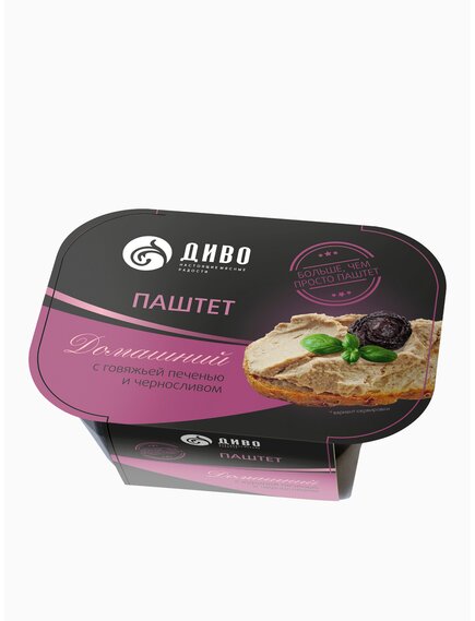 Паштет "Домашний" с говяжьей печенью и черносливом