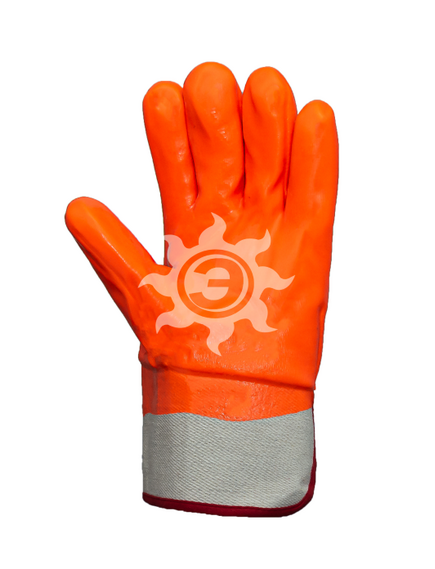 Перчатки ЭРТРИ с полимерным покрытием утепленные