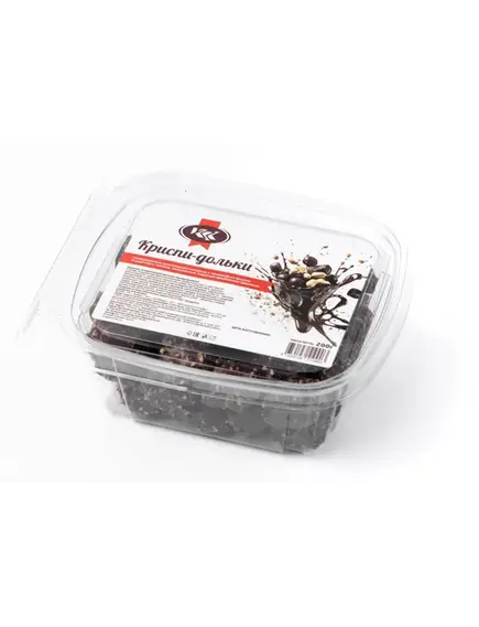 Криспи-ДОЛЬКИ в шоколадной глазури с арахисом 200 г.