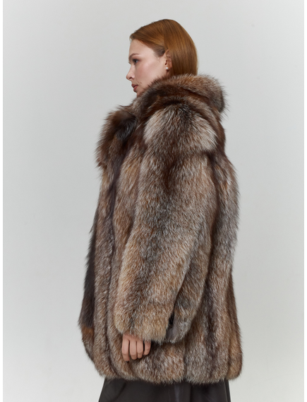Шуба из лисицы