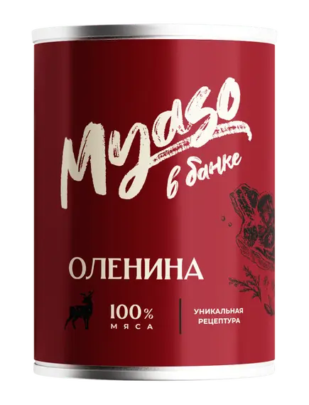 Мясные консервы Оленина