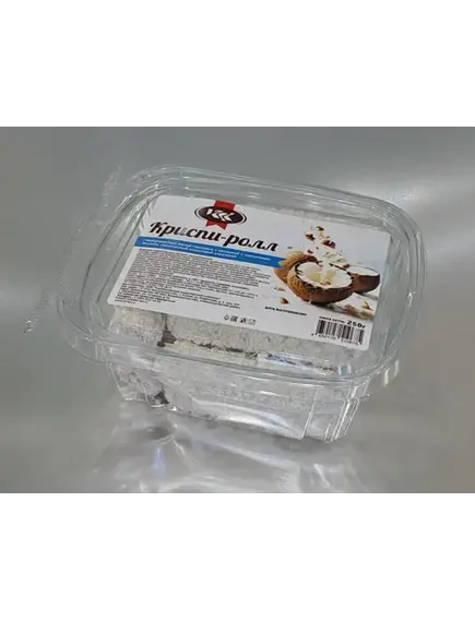 Криспи-РОЛЛ с кокосовой начинкой в кокосовой стружке 250 г.