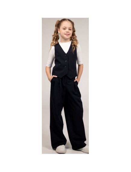 Брюки №730 темно-синий